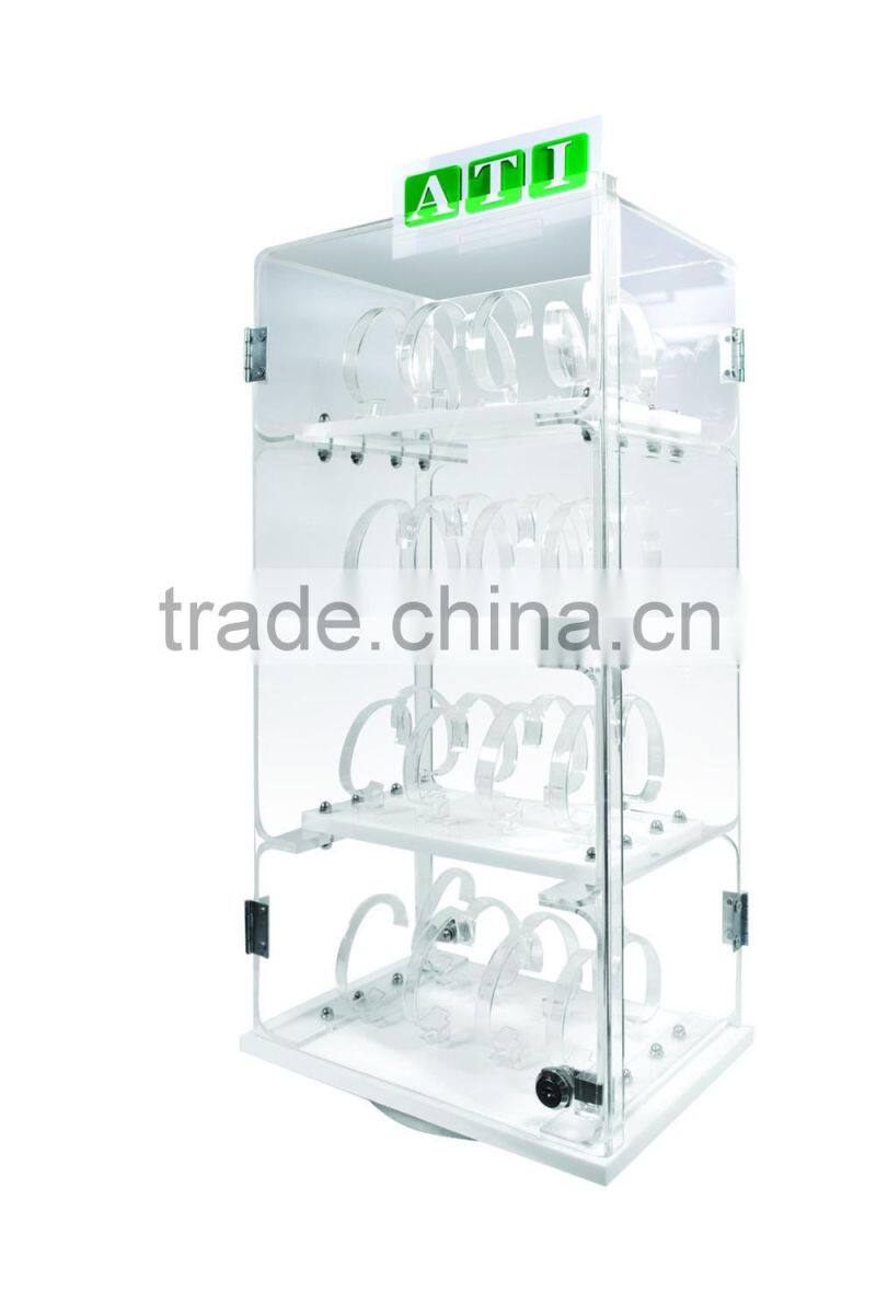 New Design echelonment faddish acrylic display stand for watch