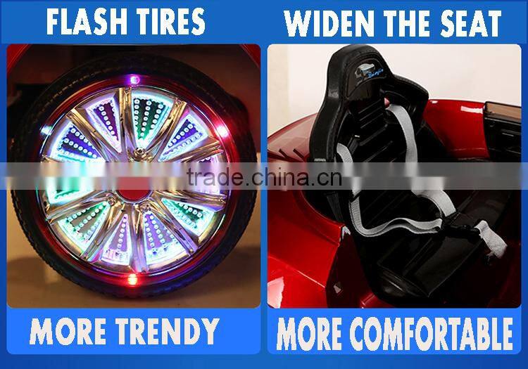 Factory price Remote control Kids ride on cars/4 wheels radio control baby ride on car for wholesale