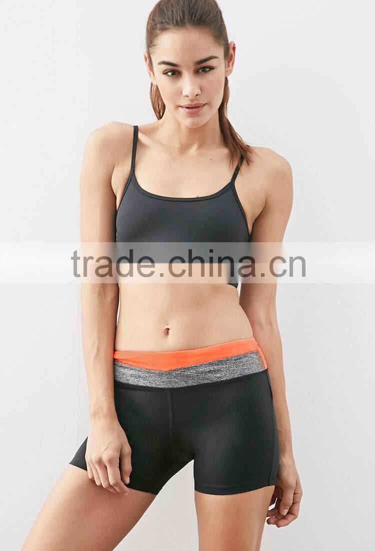 Private Logo Women Body Cut Underwear Gym Active Fitness Shorts