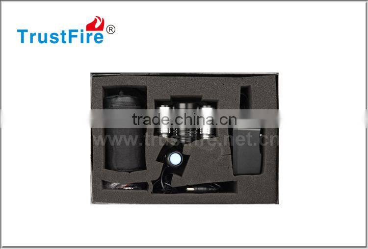 TrustFire D003 led bicycle light using Cree xml t6 led bike light, led headlamp for military with CE,FCC