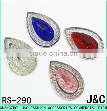 10 * 20 horse eye shape rose red Acrylic stone