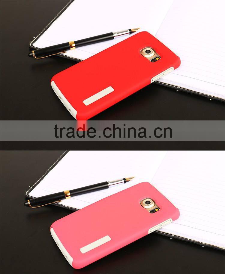 LZB New arrival colorful defender case for samsung galaxy s6 edge,for samsung galaxy s6 edge armor case