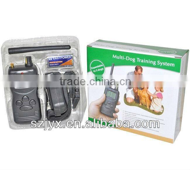 x900 adjustable anti bark remote control dog training vibrating shock collar and pets leashes in house and garden