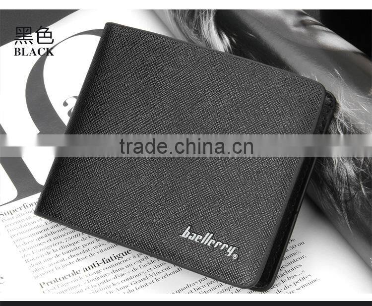 custom pu leather beallerry mens wallet for men