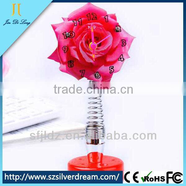 Colorful Eco-friendly Rolling Indian Traditional Gift Items Table Clock