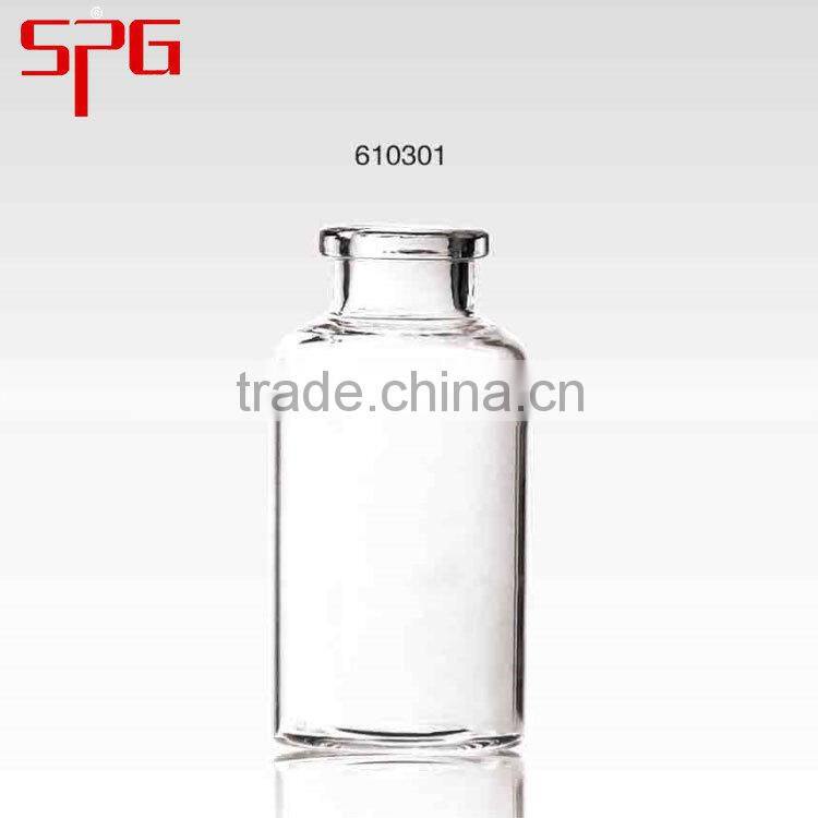 Clear Borosilicate tubular glass vial