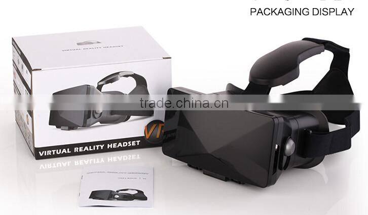 Hot Selling 2rd Generation Sex Video VR Box VR 3d Glasses Real Virtual for Smartphones