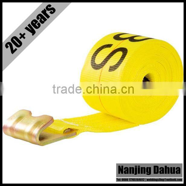 Since 1993 3" Winch Strap with Flat Hook