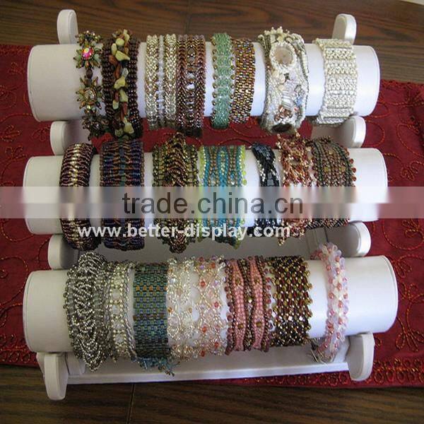 Custom plastic luxury acrylic jewelry display set counter