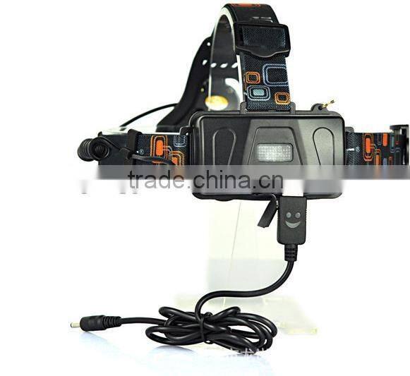 T6 aluminum zoomable 30W LED headlamp 3000 lumen rechargeable headlight for camping