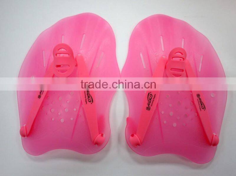 Swimming Accessories - Hot Sale Training PP Material Silicone Band Swimming Hand Paddle