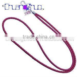 New Style Crystal Phone Leather Lanyard Strap