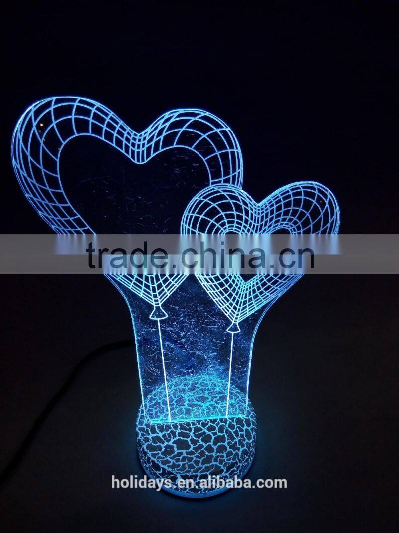 JM-3D04 Yiwu Jiumei 3D Led night light Projector