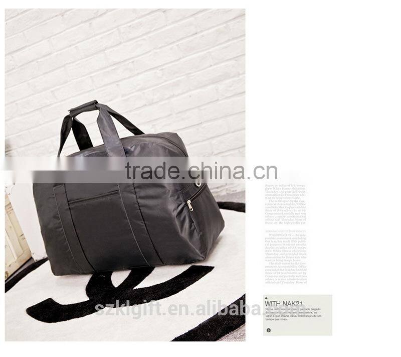 Plastic fancy travel bag made in China