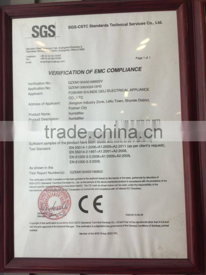 Wholesale baby nebulizer diffuser GL-2203