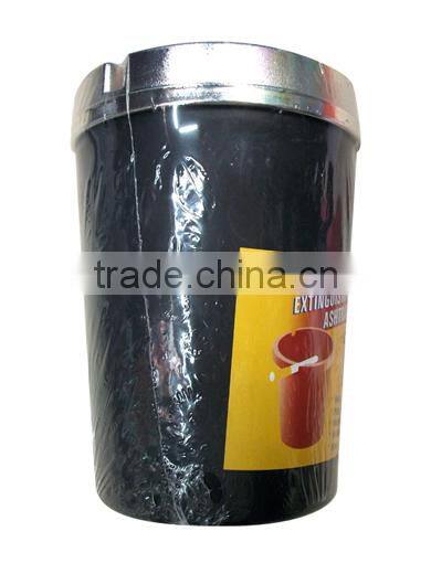 Extinguishing Plastic Ashtray Or Butt Basket Ashtray