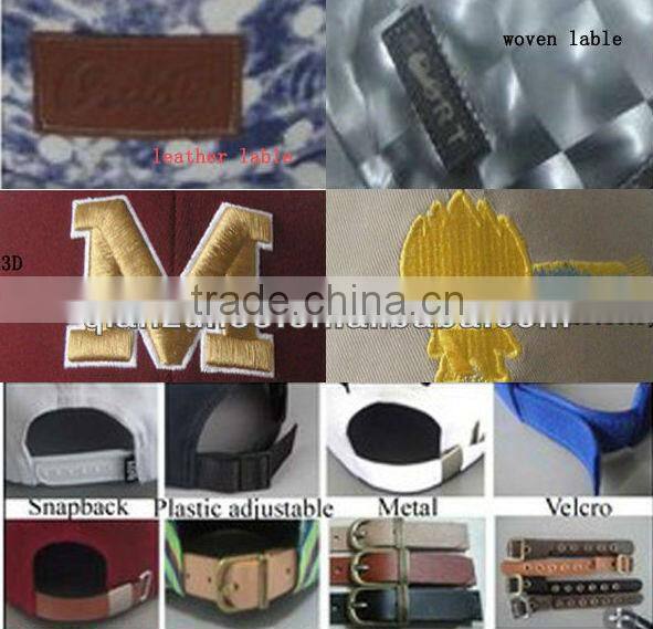 Custom Fashion 100%cotton Hard Desert Camo 5 Panel Camp Hat and cap