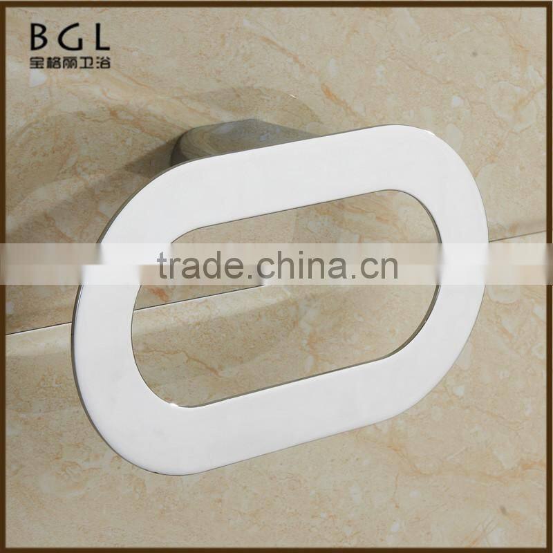 18232 wholesale price 2016 new chrome euro style hot selling bathroom fittings towel ring