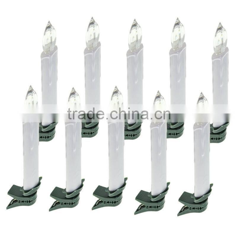Electric candle light 12 color change flicking tea light for wedding