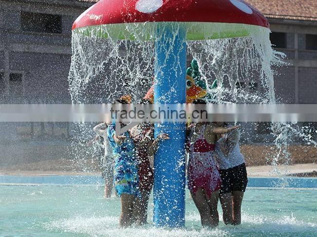Cartoon features Fiberglass water spray for water play equipment for good price