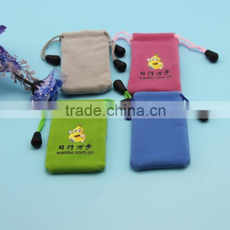 Clear Drink Velvet Stand up Spout Pouch