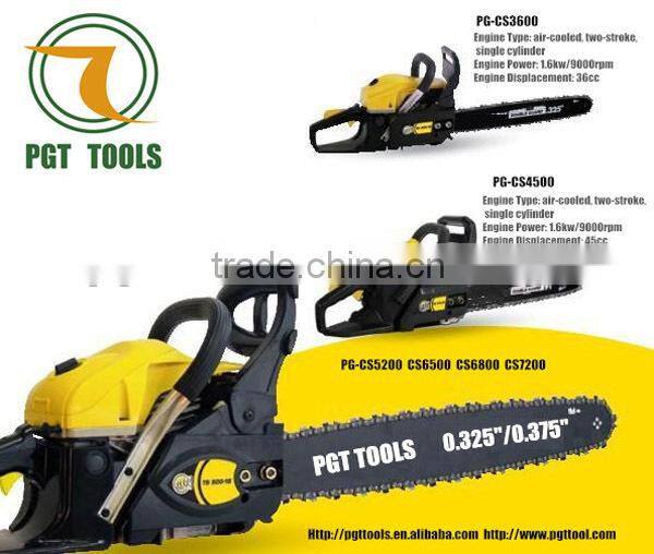 Petrol small tiger chain saw