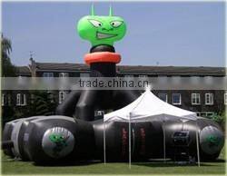 extra-terrestrial (ET) inflatable laser tag arena