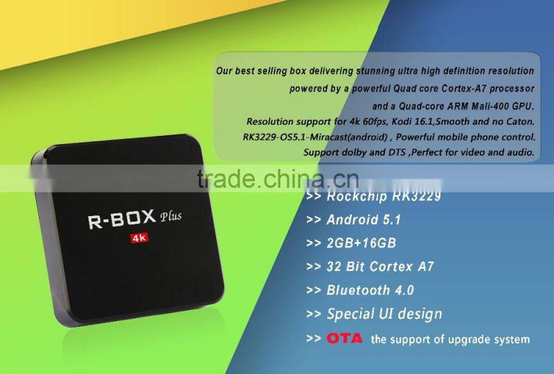 2GB+16GB Quad-Core 4K Google Andriod TV Box
