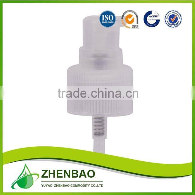 Treatment lotion pump,pump for cosmetic ues,PP cream pump from Zhenbao Factory