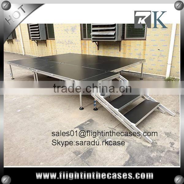 Ourdoor Beyond Stage with Adjustable Height 80cm - 140cm Nonslip Finish