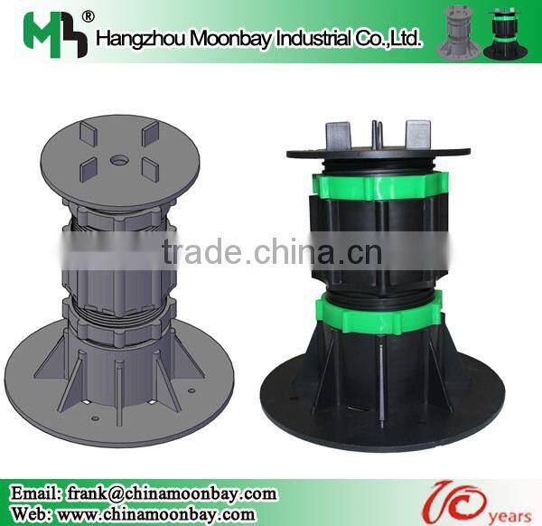 plastic pedestal---support system for decking
