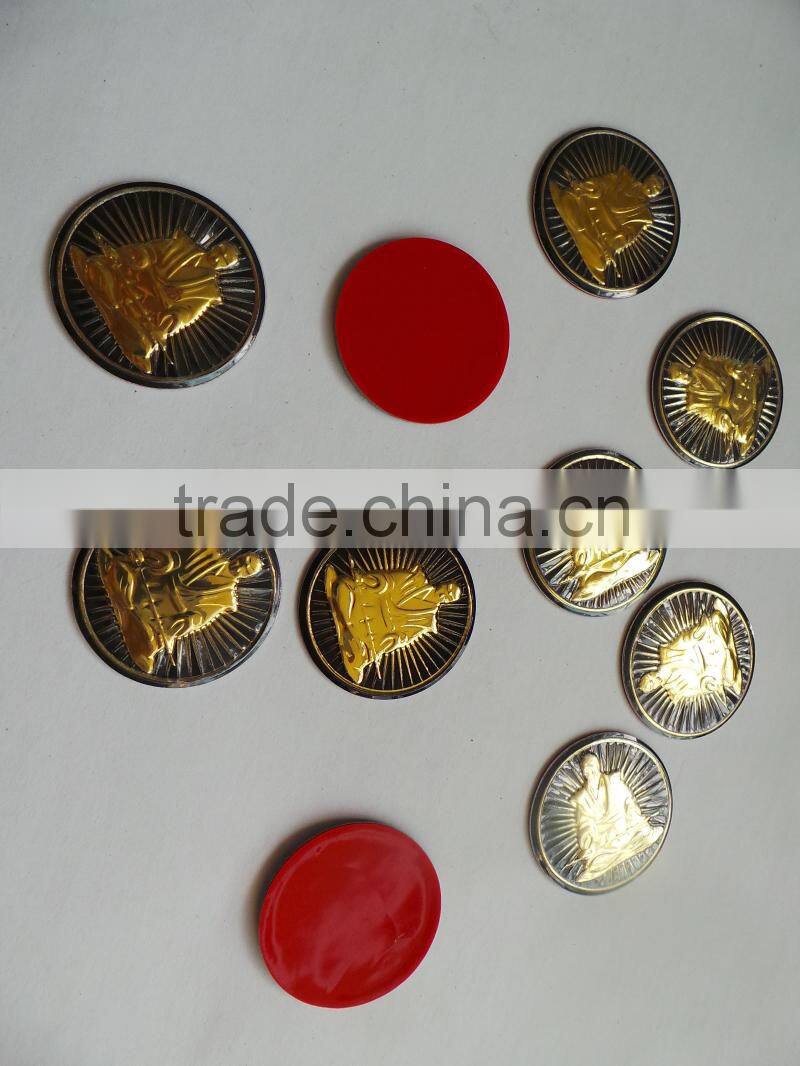 Coin Manufacture 2014 customize commemorative Buddhist metal 3D coin