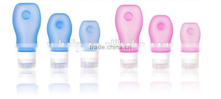 1.25oz Silicone Travel Size Bottles Leak Proof Empty Cosmetic Containers