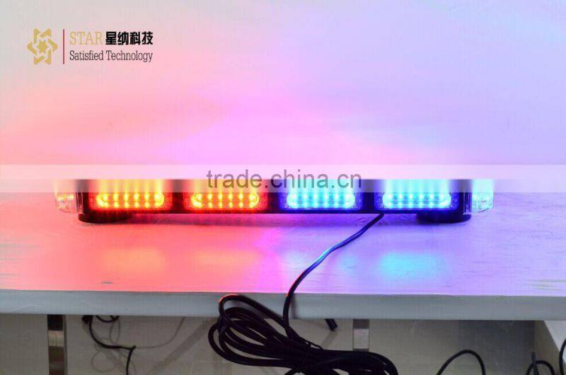 Cheap Amber police warning mini led light bar for trucks TBD-M800-6