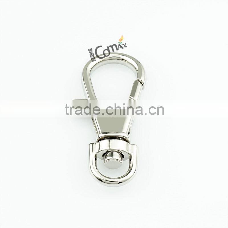 Wholesale high quality silver metal lobster claw snap hook for bag