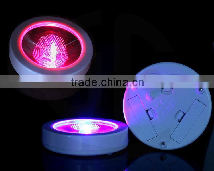 Wedding Favor Customized Led Flashing Tea Cup Coaster
