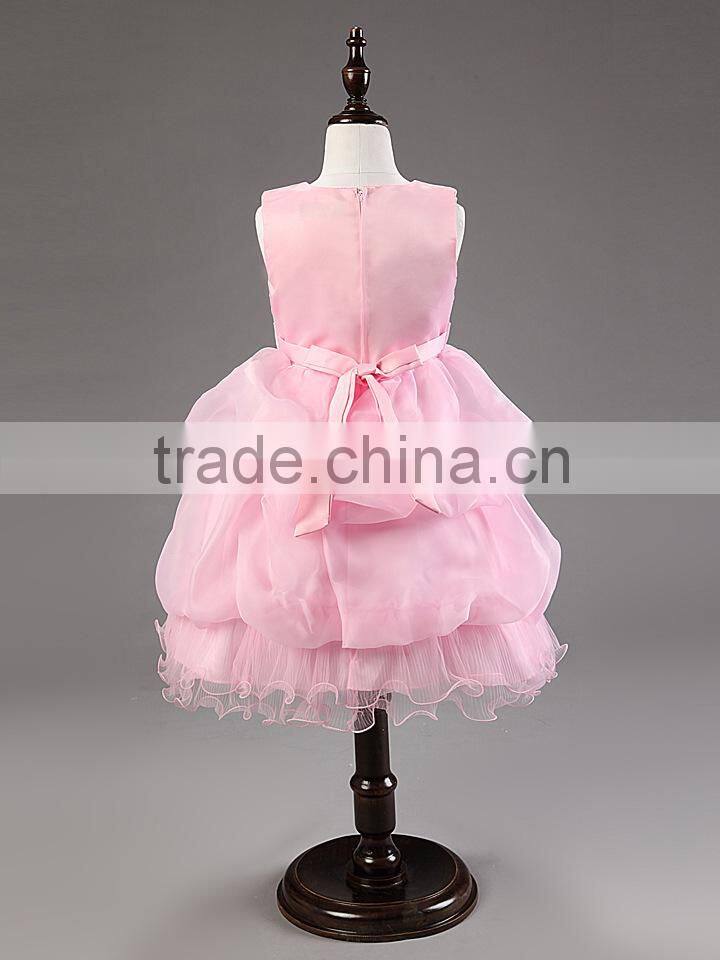 Stunning sweetheart blue beach wedding flower girl dresses girl wedding dresses kids party dress In apparel