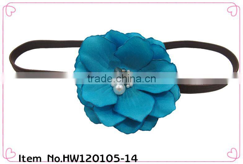 summer girls crochet flowers headwrap