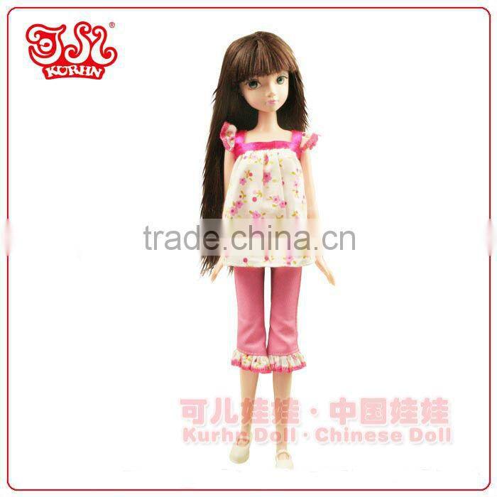 Fashion plastic doll accessories doll clothes