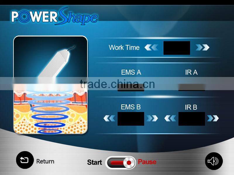 LM-S500H electro stimulation beauty instrument/mini ems muscle stimulation machine