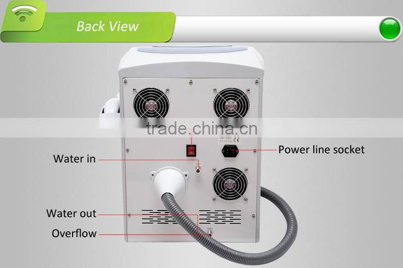 IPL hair removal machine,800W IPL and 5 MHz RF,integrated IPL and RF in one handpiece.guangzhou manufacturer portable design.