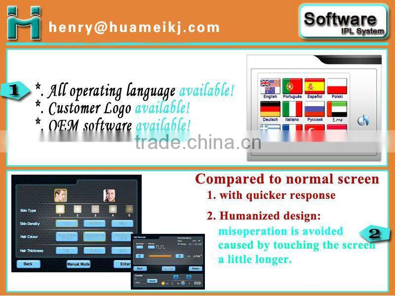 The most popular elight ipl for all color hair remvoal