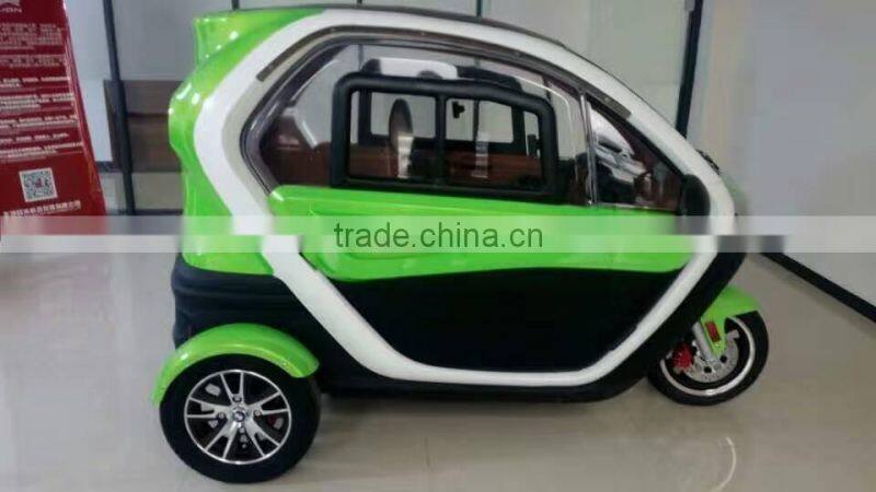 Three wheel electric automobile fully closed electric car for the elderly electric scooter