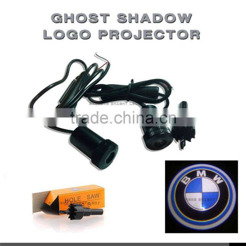 new product 2014 cree chips car logo laser led light/mini laser car door light hot sale