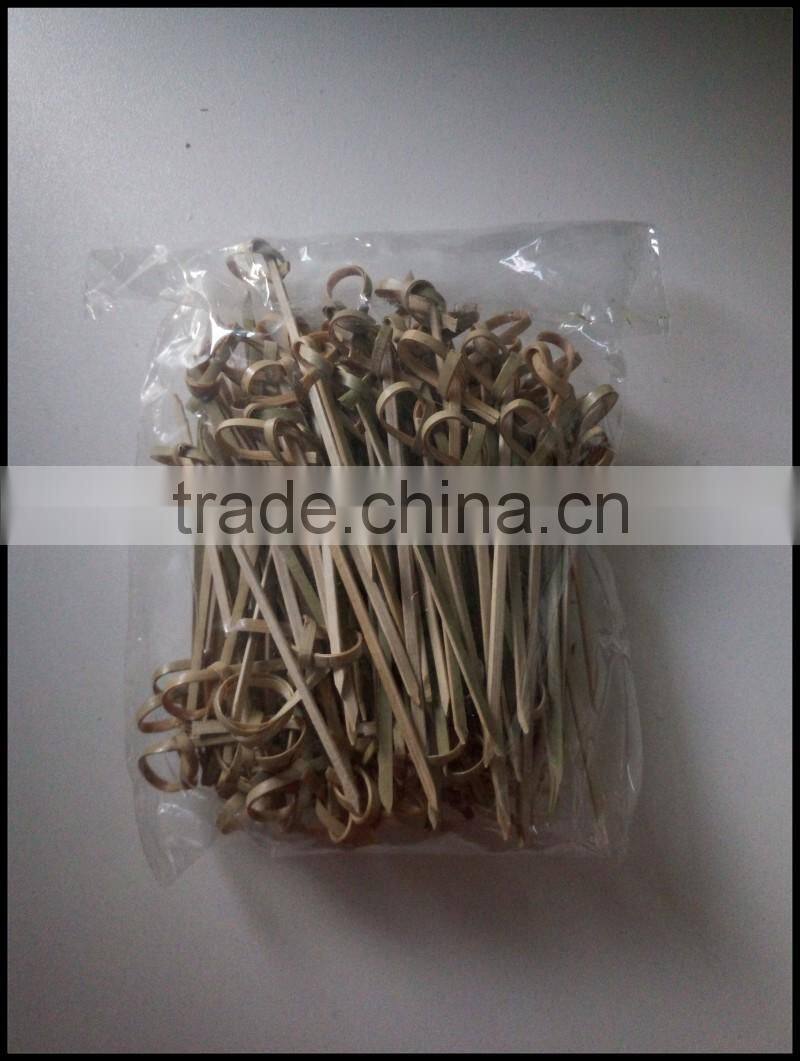 Bamboo Knotted Skewers, Bamboo Fruit Skewers
