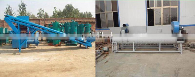 Plastic grinder and crusher recycling machine