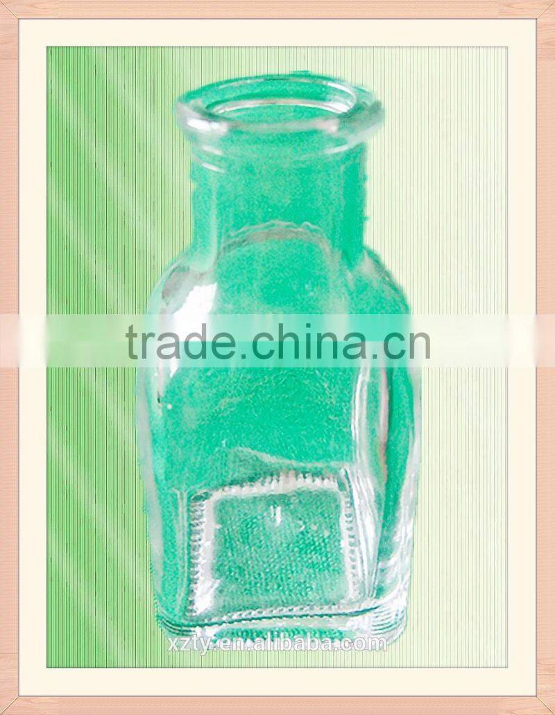 50ml square reed diffuser aroma bottle or draft bottle with cork