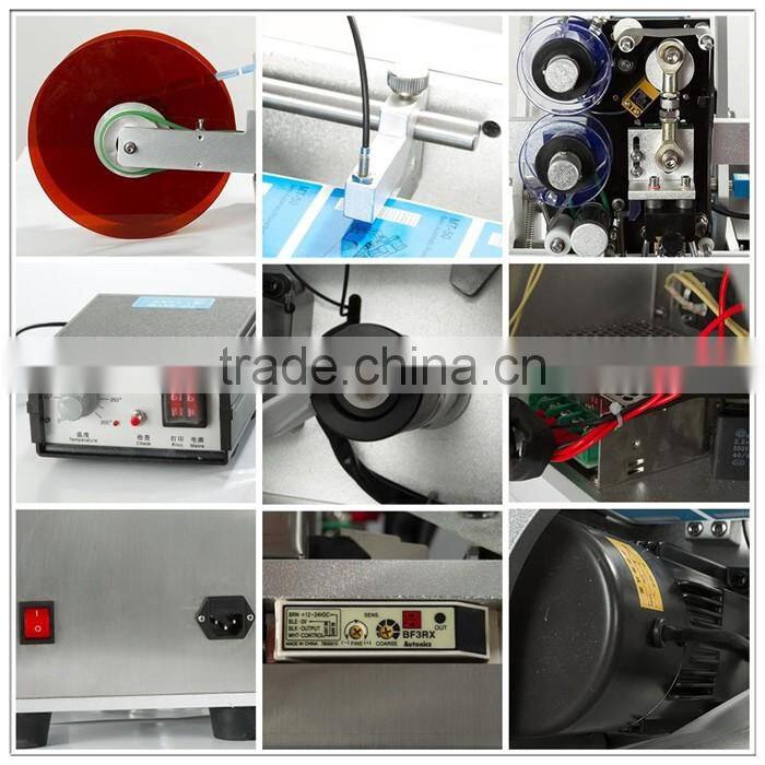 Manual hot stamping pet bottle date coding and labeling machine price