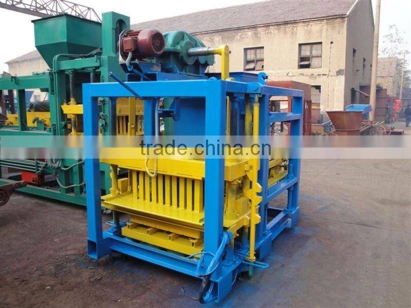 QTJ4-25B HongFa semi-automatic concrete brick machine
