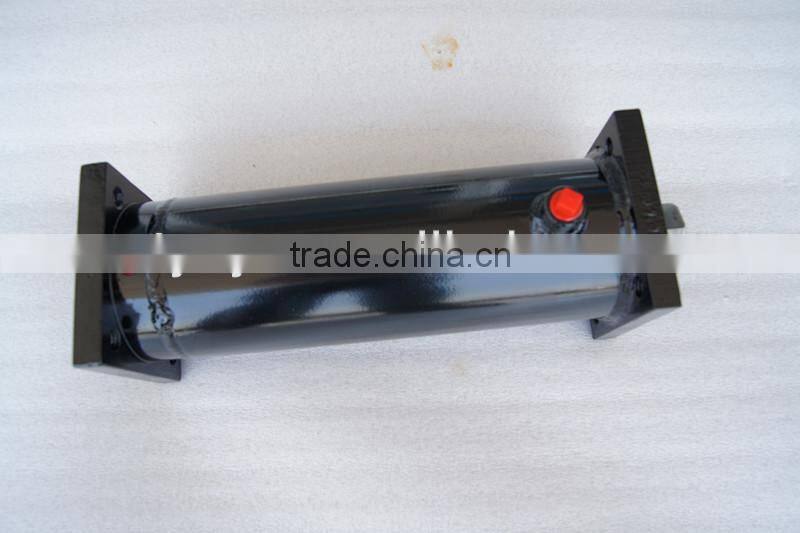 two piston rods small double action welded hydraulic cylinder
